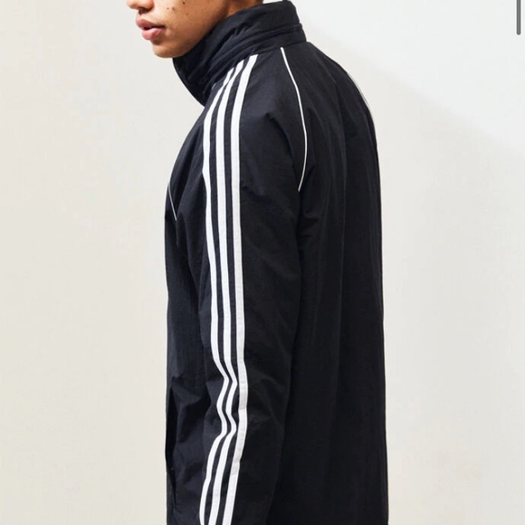 ADIDAS Black & White Windbreaker - Picture 3 of 6